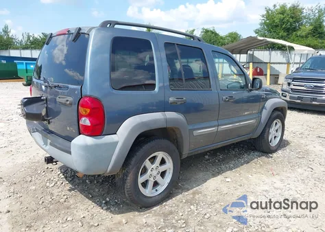 2002 Jeep Liberty Sport из США, поврежденный, VIN 1J4GK48K12W169783